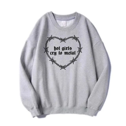 Hot Girls cry to METAL