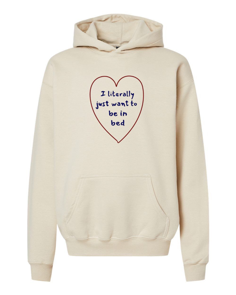 I literally just want to be in bed