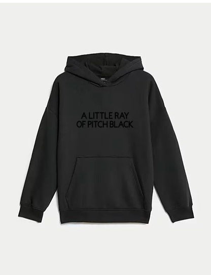 A little ray of pitch black