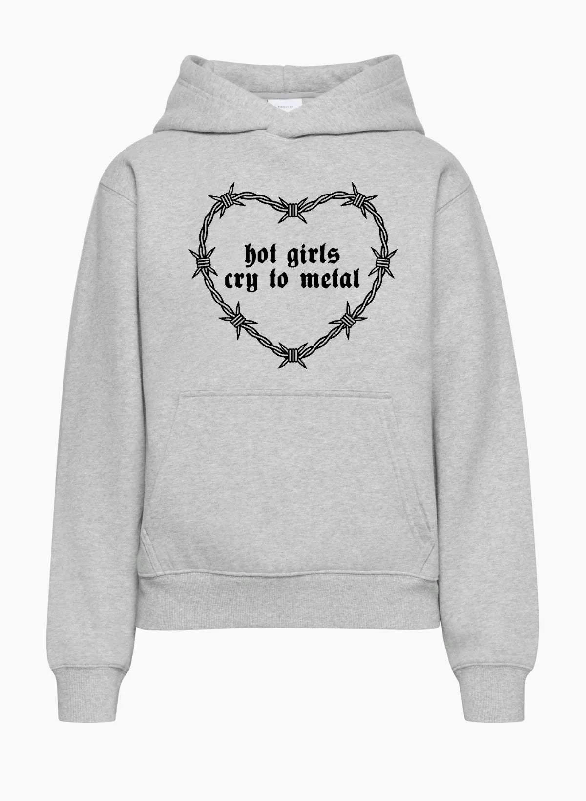 Hot Girls cry to METAL