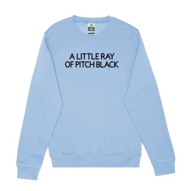 A little ray of pitch black