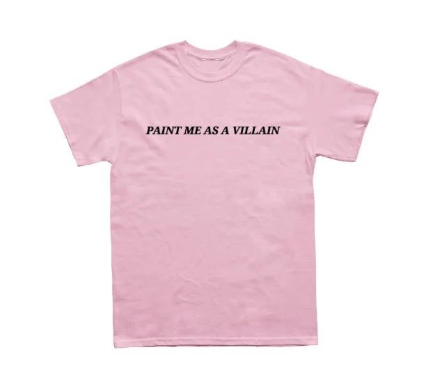Paint me as a Villain