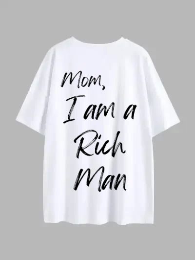 Mom, I am a rich man